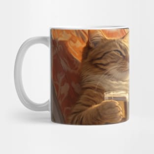 Beachside Bliss - Cat's Summer Siesta Mug